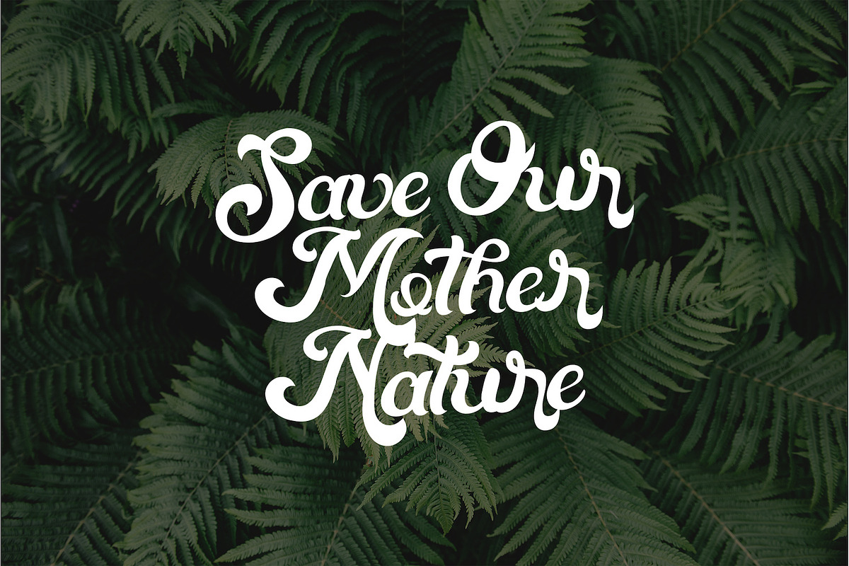 Mentari - Bold Script Font, a Script Font by StringLabs (Photo 4 of 14)