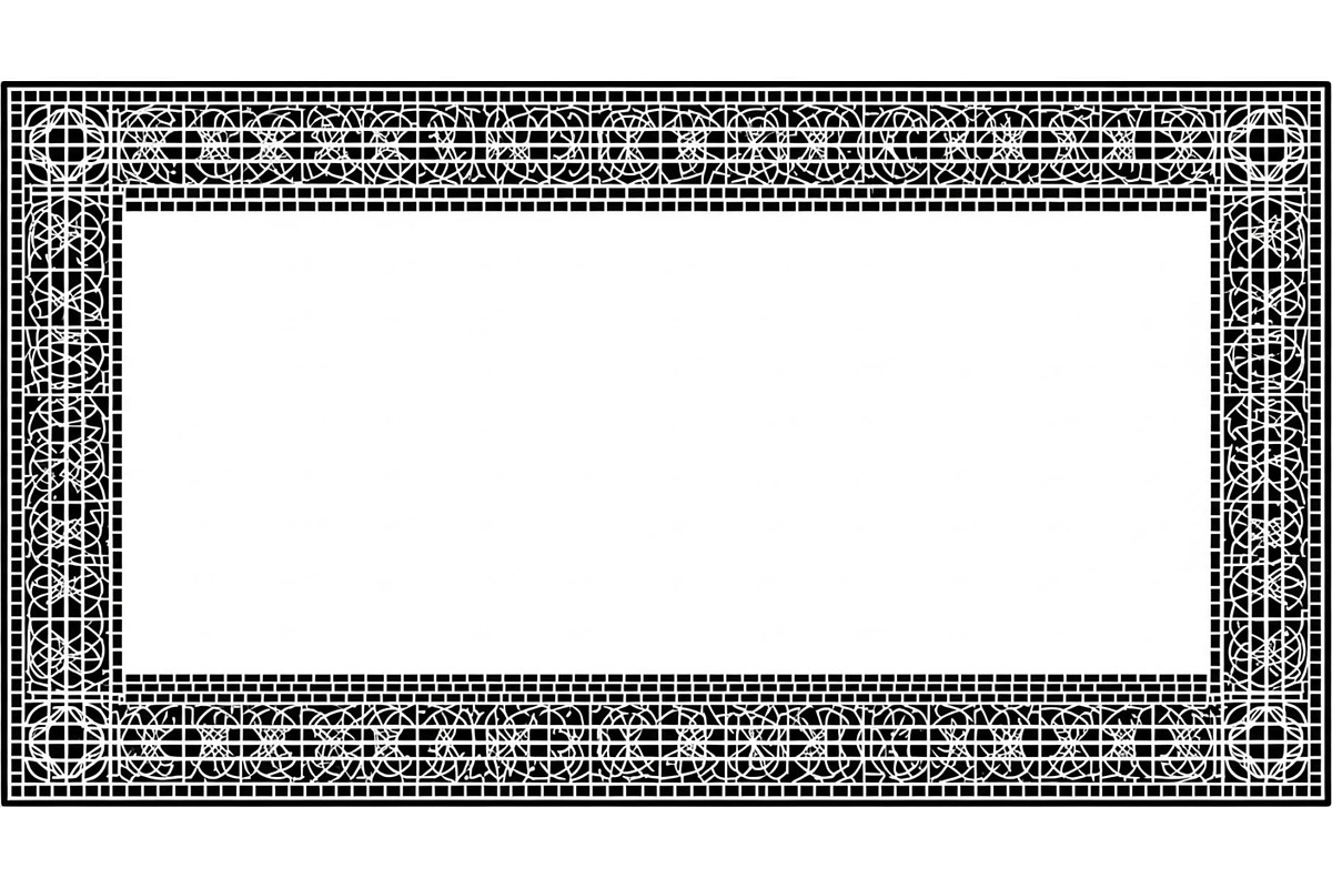 Geometric Border Frame Bundle, an Illustration by Designer_Momina (Photo 18 of 31)