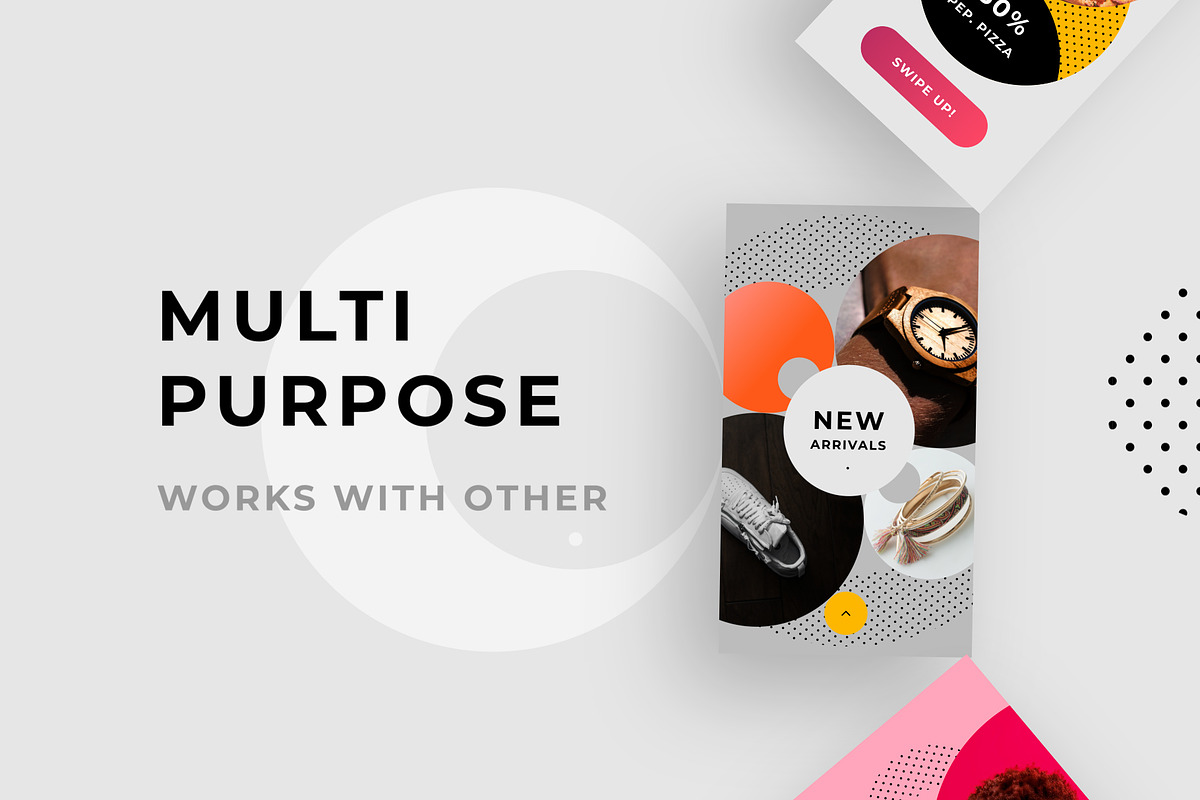 Instagram Stories Pack No.1 (PS), a Social Media Template by Atamotion (Photo 4 of 8)