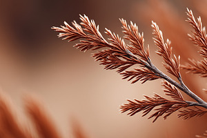 Dried brown branch with detailed, a Nature Photo by MistyDay