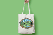 mountain view in the morning, a Seasonal Illustration by gunaonedesign (Thumbnail 5 of 5)