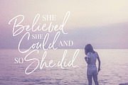 Serendipity Handwritten Font, a Script Font by Nicky Laatz (Thumbnail 12 of 18)