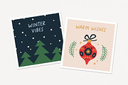 Christmas & New Year holiday cards, a Seasonal Illustration by Good Studio (Thumbnail 9 of 9)
