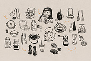 Food and Drinks Illustrations, a Food Illustration by iStar Design (Thumbnail 7 of 17)