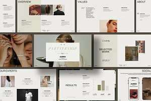 AURRO | Minimalist Partnership, a Presentation Template by SparkPro