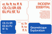 Ragman - Futuristic Sans 9 Fonts, a Sans Serif Font by Casloop Studio (Thumbnail 3 of 10)