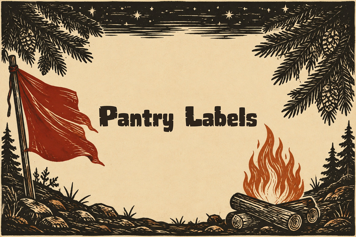 Chopwood Rough Woodcut Display Font, a Blackletter Font by Graphic Spirit (Photo 7 of 8)
