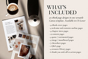 Elegant Ebook Template CANVA, a Magazine Template by Studio Loire (Thumbnail 2 of 21)