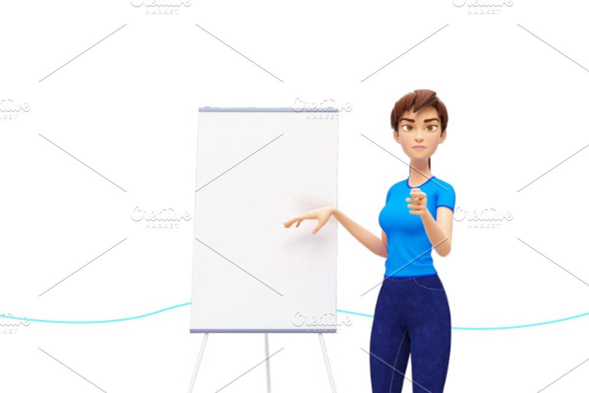 35 Jenny 3D Product Promo Mock-Ups, an iPad Mockup by Oleg Ribar (Photo 20 of 29)