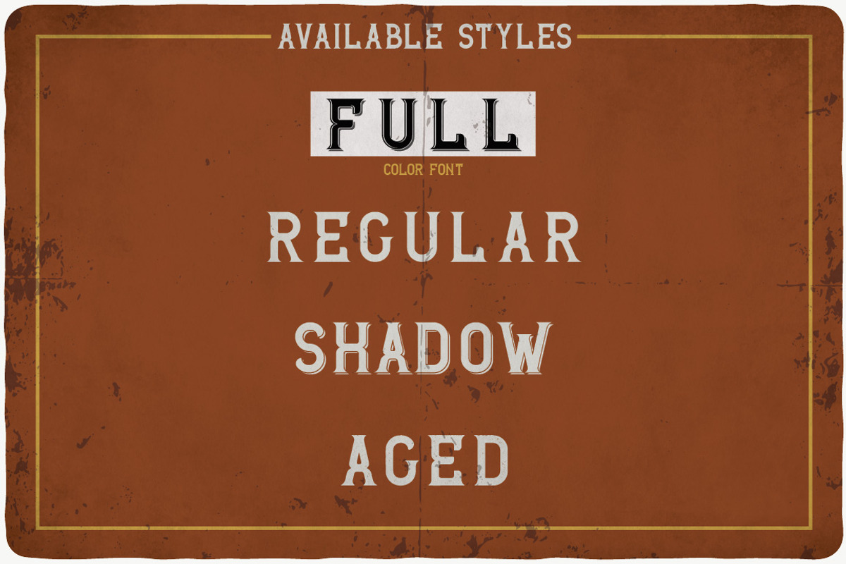 Majestic typeface preview 5