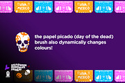 Halloween Procreate Stamp Brushes, a Brush Add-On by Layerform Design Co. (Thumbnail 4 of 5)