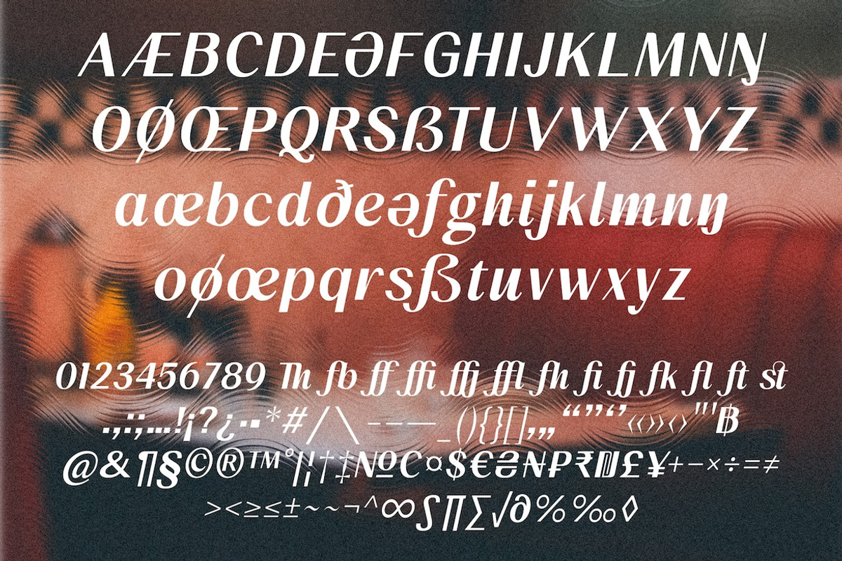 Behind The Nineties Sans 12 Fonts, a Sans Serif Font by Casloop Studio (Photo 5 of 10)