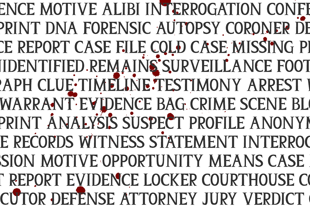 Homicidal Serif Font, a Serif Font by Beck McCormick (Photo 6 of 10)