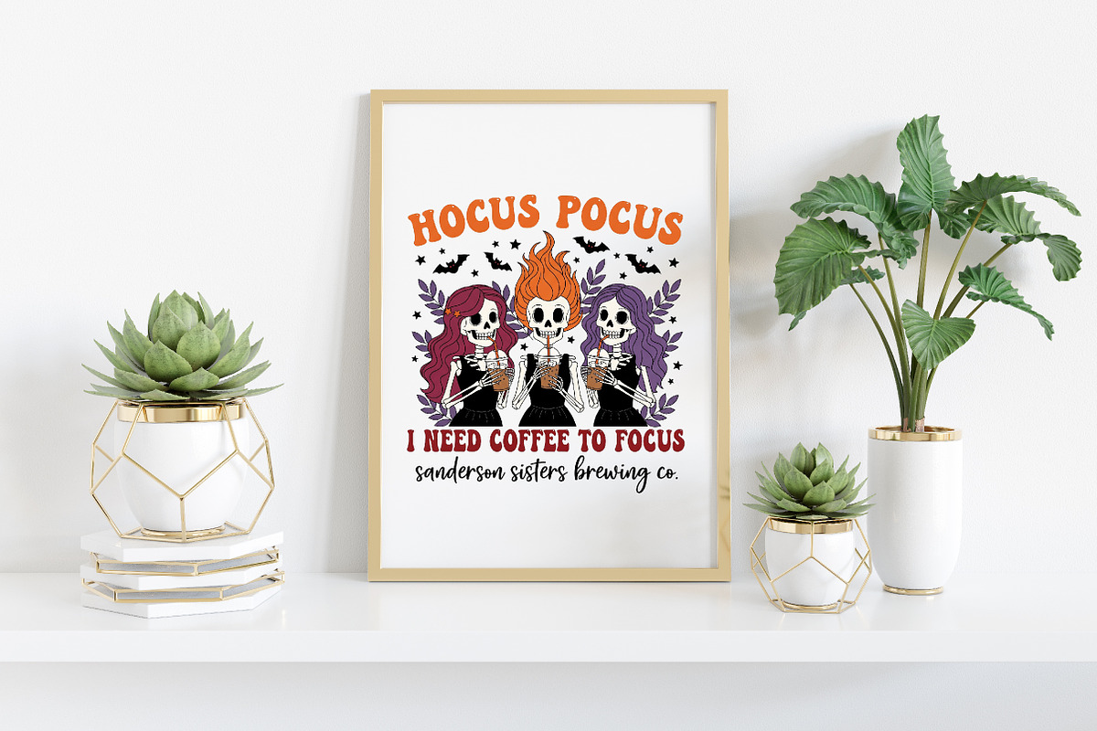 Hocus Pocus Coffee PNG, an Illustration by Craft Nest (Photo 3 of 6)