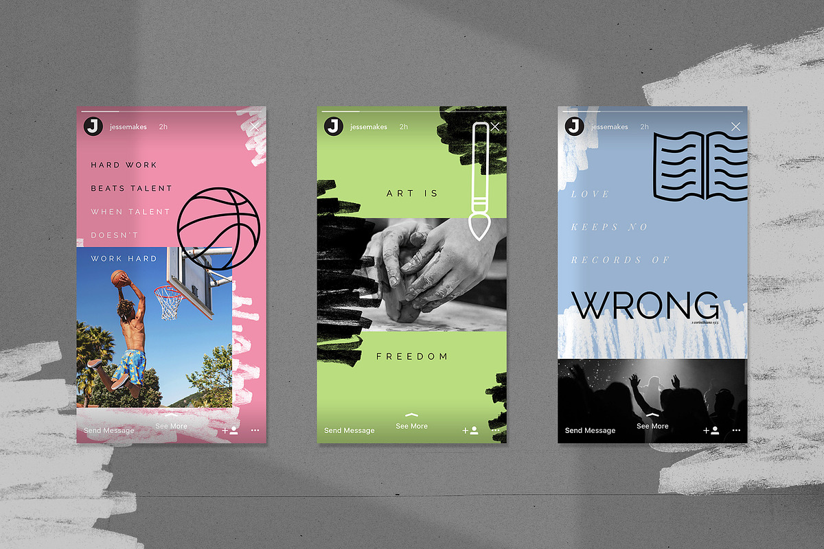 Personal Lifestyle IG Template, a Social Media Template by The Fake PNG (Photo 9 of 9)
