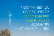 Nemonty - Minimalist Font, a Serif Font by Salamahtype (Thumbnail 8 of 9)