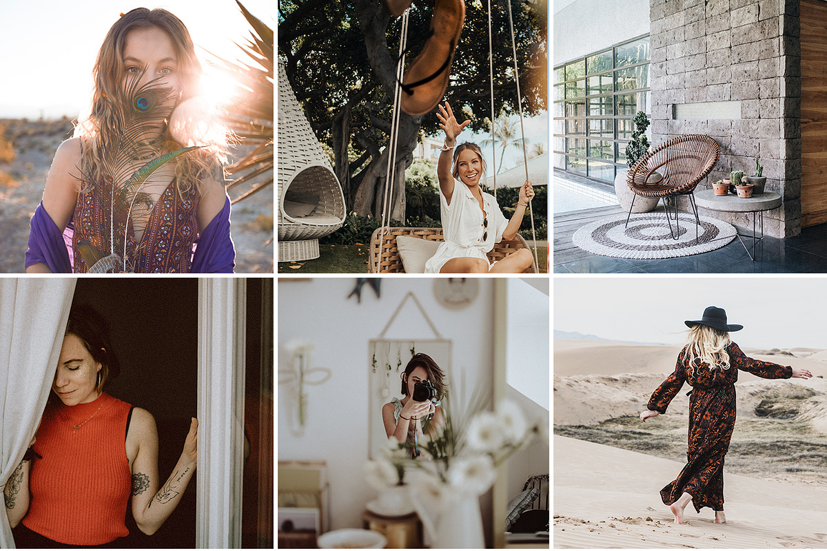 Boho Blogger Preset, a Plug-in Add-On by Unlimited Presets (Photo 2 of 3)