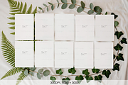 Games Card Greenery Grid Mockup, a Product Mockup by TatiMockup (Thumbnail 2 of 4)