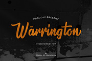 Warrington, a Script Font by Pollux of Geminorum (Thumbnail 1 of 12)