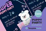 Adorable Super Puppy Party, a Design Template by TemplateCastleStore (Thumbnail 2 of 3)