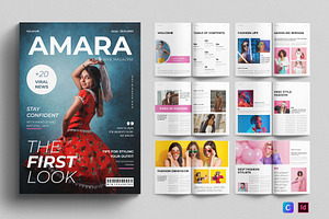 Fashion Magazine Template