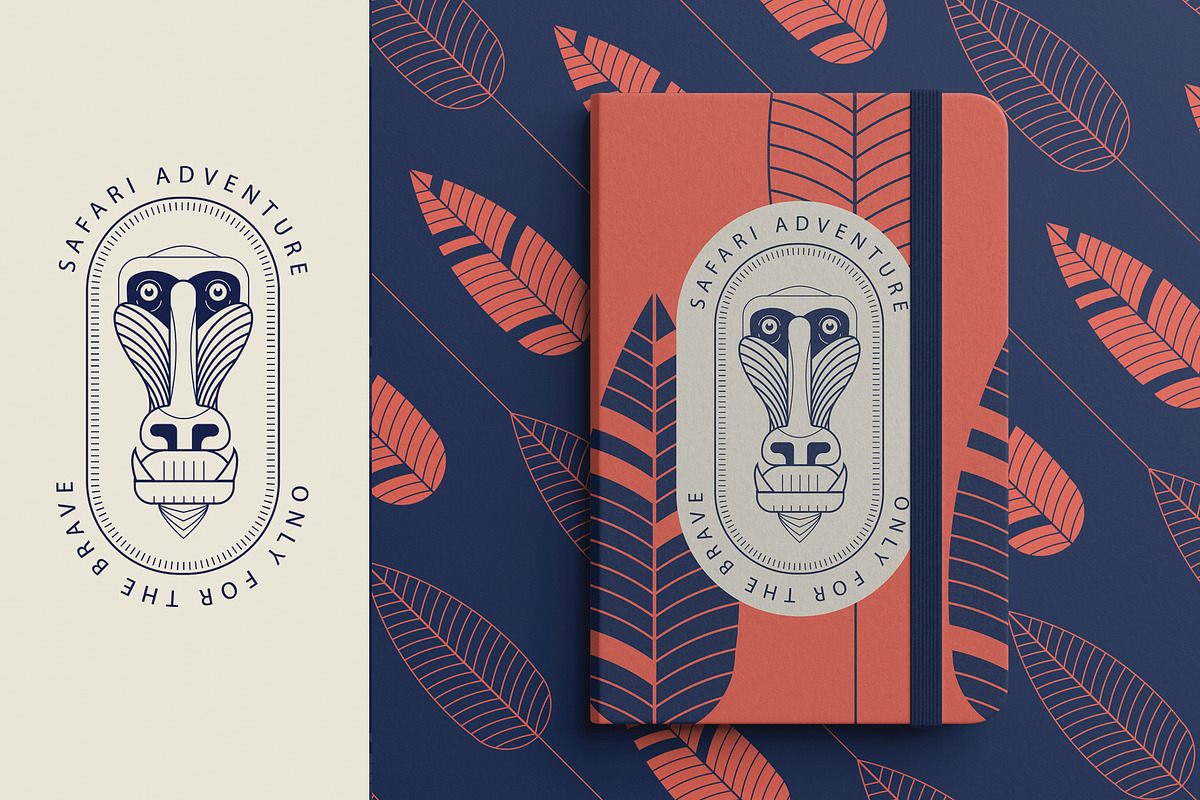 Tropical Logos and Patterns, a Branding & Logo Template by Polar Vectors (Photo 5 of 16)