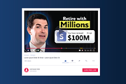 Finance youtube thumbnail design, a Social Media Template by Workhu (Thumbnail 1 of 2)