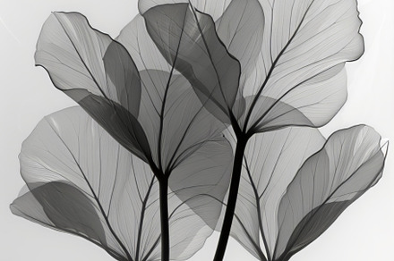 Abstract Black Smoke Floral Design, an Abstract Photo by Natalia Klenova's Shop