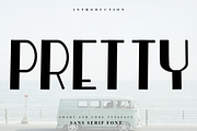 Pretty, a Script Font by InermediaSTUDIO (Thumbnail 1 of 7)