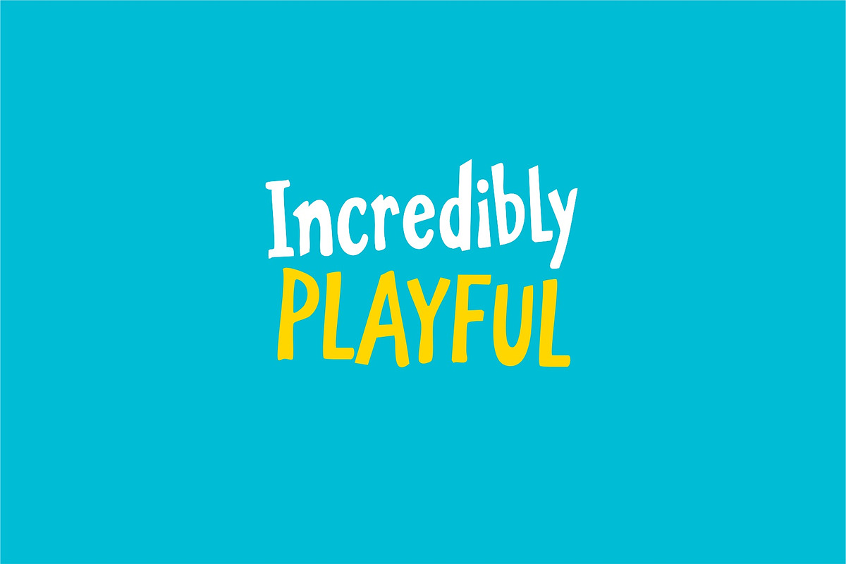 Happy Wiggle Decorative Font, a Handwritten Font by Graphic Spirit (Photo 3 of 8)