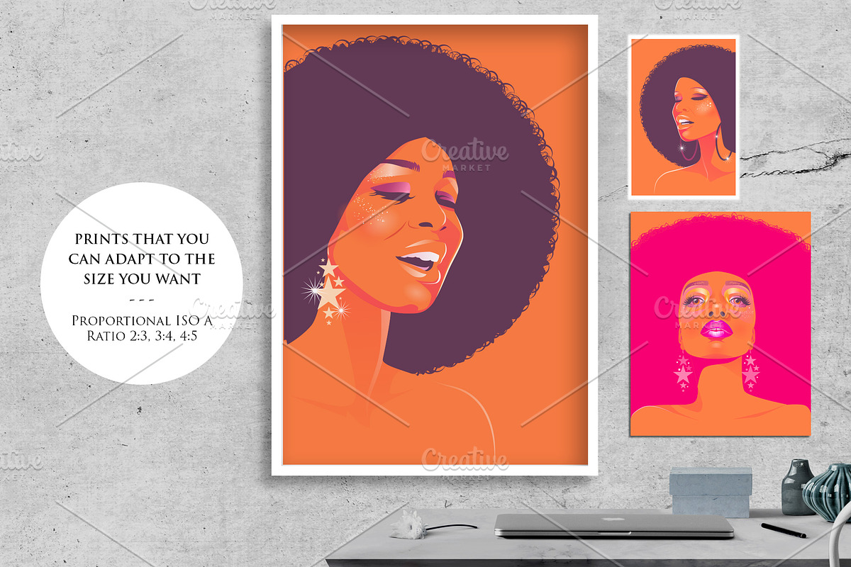 Soulful Soul Art Prints, a Person Illustration by La Inspiratriz (Photo 5 of 9)