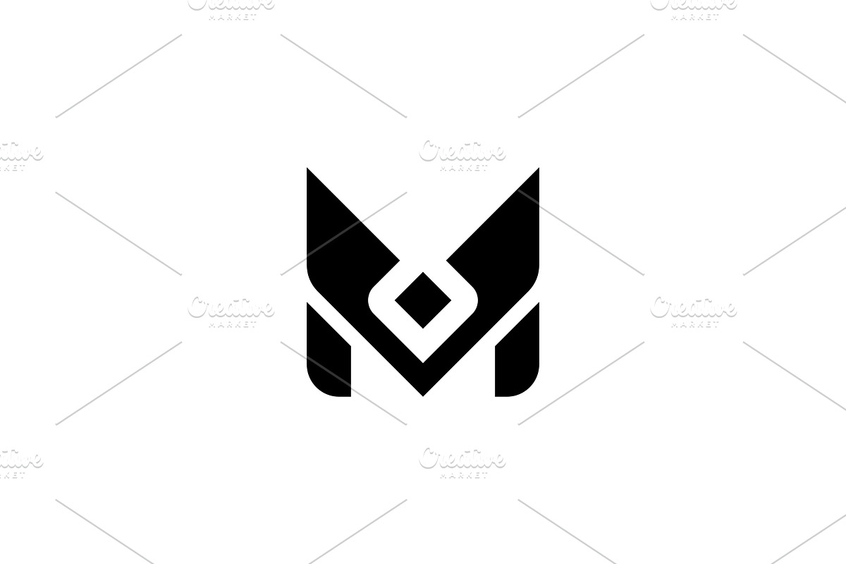 Modern M Letter Logo Template, a Branding & Logo Template by MenkType Studio (Photo 1 of 2)