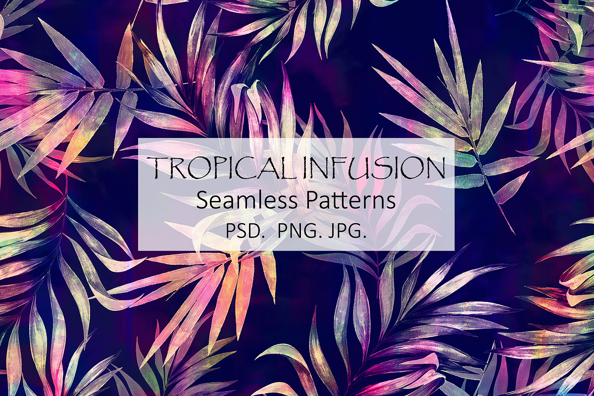 Tropical Infusion & Seamless Print, a Pattern Graphic by Talip Memis (Photo 1 of 6)