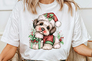 Christmas Animals Clipart Bundle, a Seasonal Illustration by Canvas Craft (Thumbnail 6 of 10)