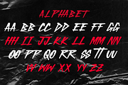 Buster Brush Modern Marker Display F, a Blackletter Font by dansdesign (Thumbnail 3 of 7)