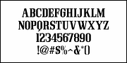 Post Production JNL, a Serif Font by Jeff Levine Fonts (Thumbnail 3 of 5)