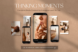 Thinking moments - Aesthetic Video, a Social Media Template by MONO KEY STUDIO