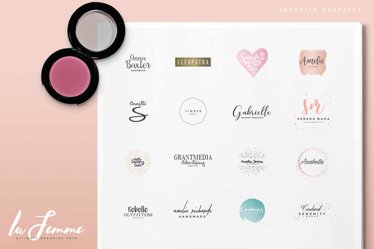 1500 Logos Bundle Collection, a Branding & Logo Template by Graphicdome (Photo 149 of 185)