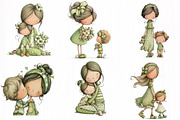 Whimsical Mother’s Day Clipart Bundl, an Illustration by DreamCafeArt (Thumbnail 2 of 7)