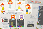 Cute Girls Character Creator, a Person Illustration by Kitiri Space (Thumbnail 2 of 5)