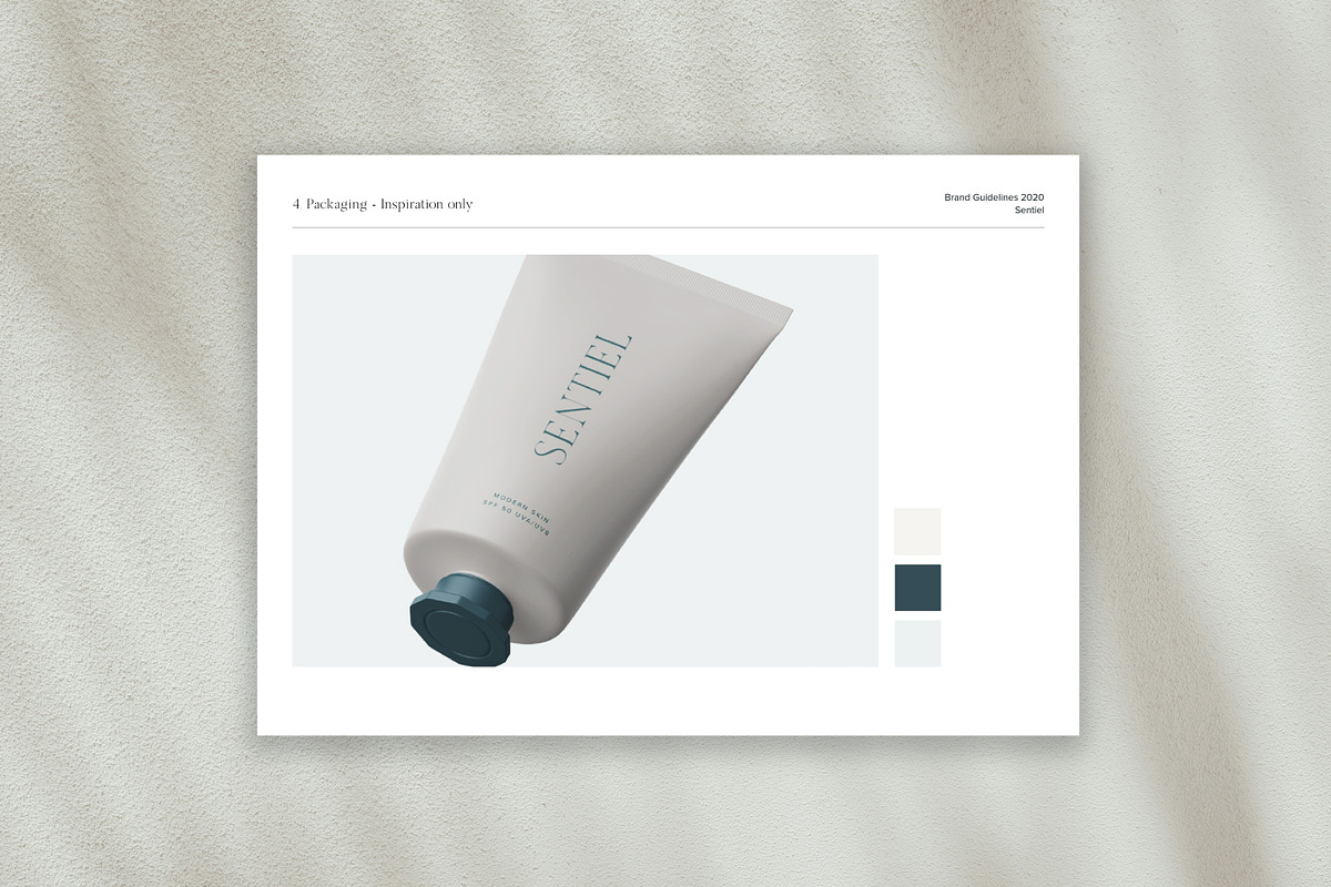Sentiel Brand Proposal | Indesign CC, a Branding & Logo Template by Mindful Mapbooks Co. (Photo 8 of 11)