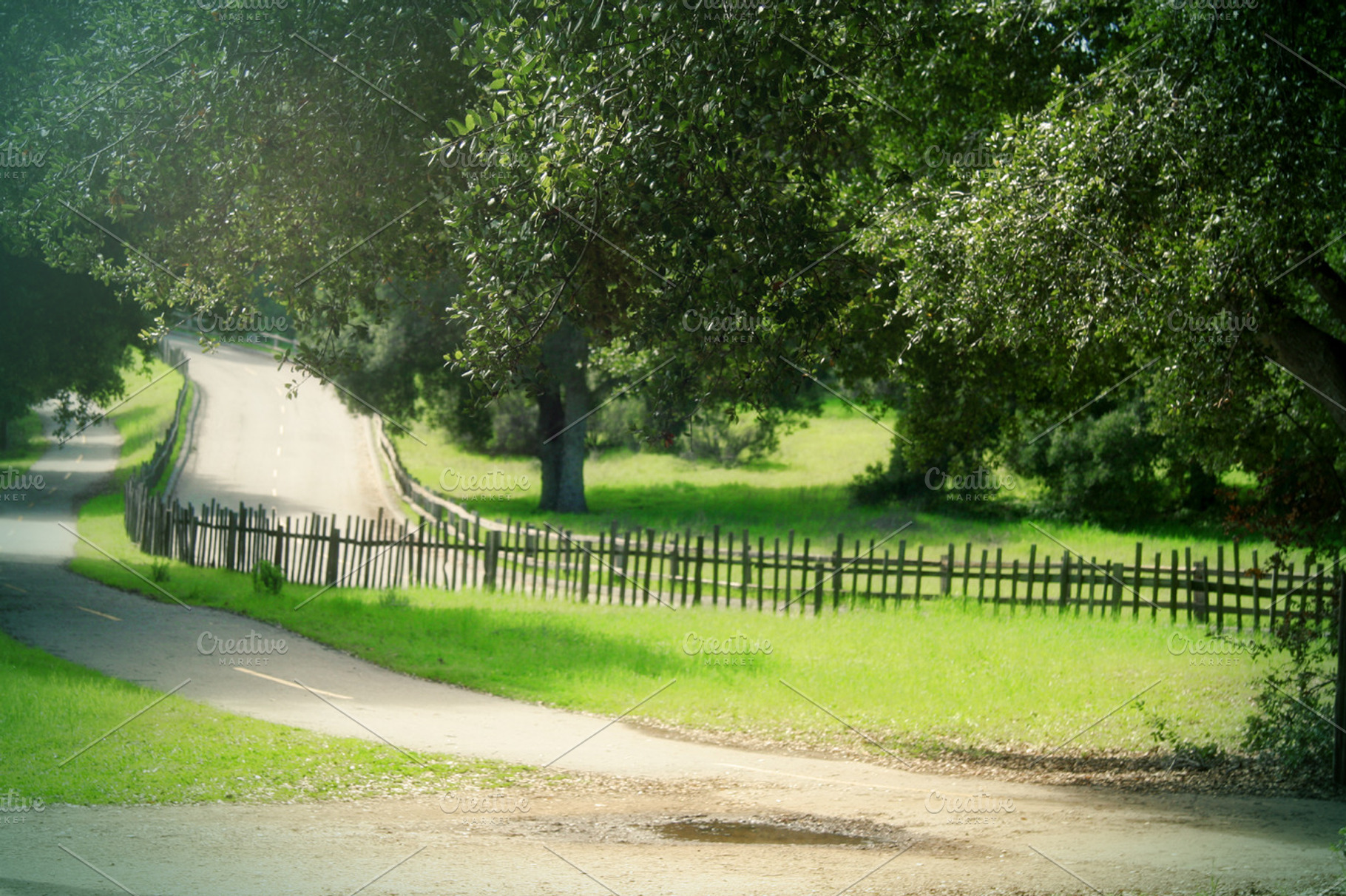 Old Country Road (Photo), a Nature Photo by Tien Frogget