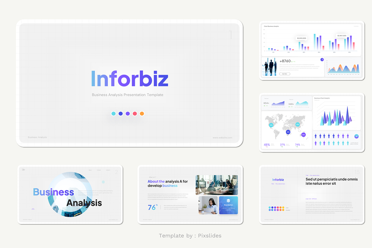 Business Analysis Keynote, a Presentation Template by Pixslides (Photo 6 of 6)