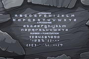 Rock Blox Stone Font, a Font by PutraCetol Studio (Thumbnail 5 of 5)