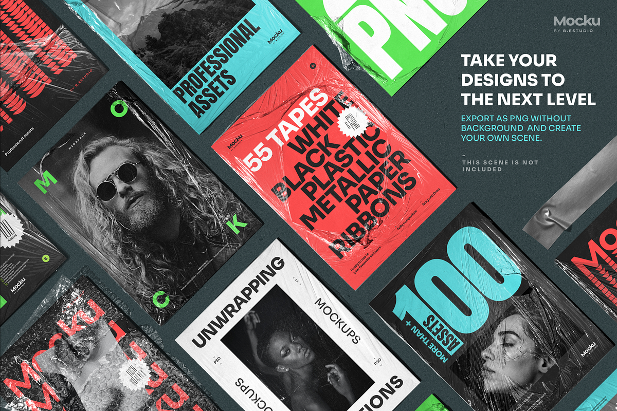 Plastic textures bundle, a Texture Graphic by Mocku (Photo 7 of 21)
