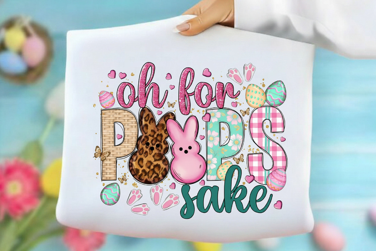 Oh For Peeps Sake PNG, a Seasonal Illustration by Designking (Photo 6 of 6)