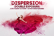 Dispersion Effect Photoshop Action, a Plug-in Add-On by FixThePhoto (Thumbnail 1 of 28)