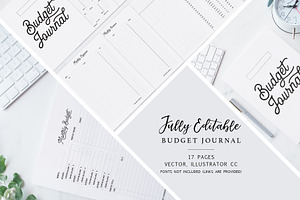 Fully Editable Budget Planner