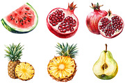 Fresh Summer Fruit PNG Bundle, an Illustration by Pixels.Craft (Thumbnail 7 of 10)