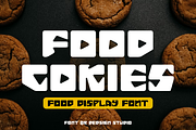 Food Cokies Font, a Sans Serif Font by QR Design Studio (Thumbnail 1 of 10)